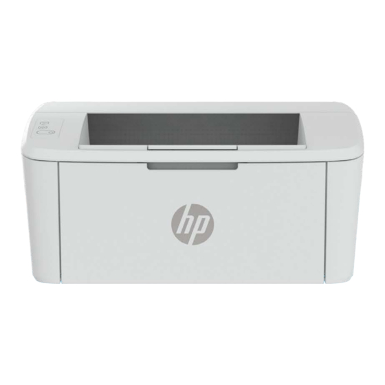 HP LaserJet M109e Serie Guía De Configuración