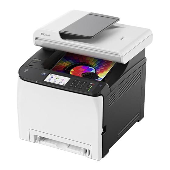 Ricoh SP C260SFNW Guia De Instalacion