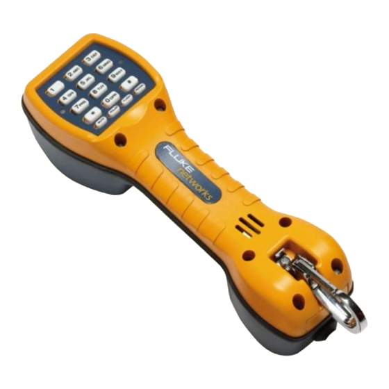 Fluke Networks TS 30 Manuales