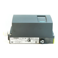 Siemens SIPART PS2 6DR50 Instrucciones De Servicio