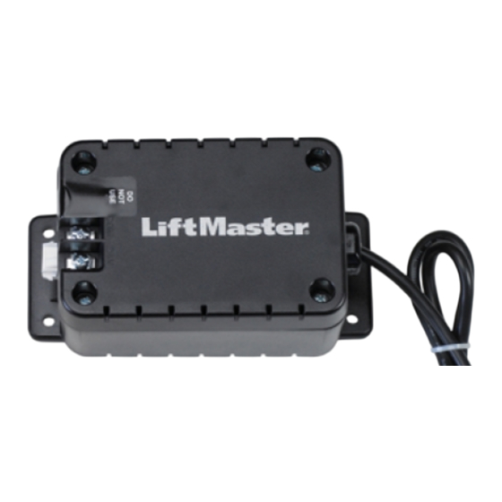 Chamberlain LiftMaster Professional 580LM Manual De Instrucciones