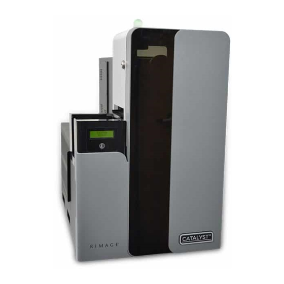 Rimage Catalyst 6000 Guia Del Usuario