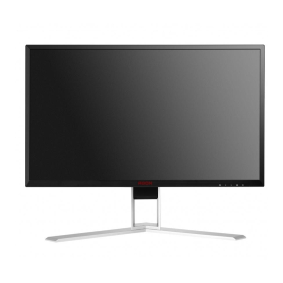 AOC AG271QX Manual Del Usuario
