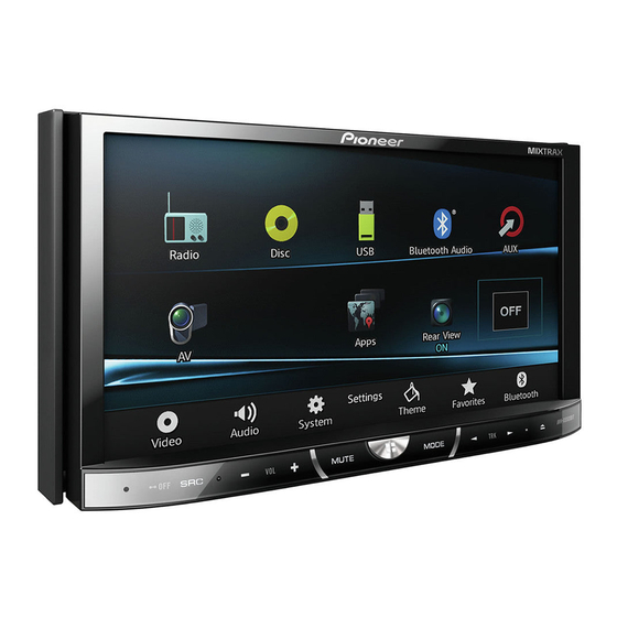 Pioneer AVH-X5500BT Manual De Instalación