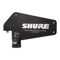 Shure PA805Z2-RSMA Instrucciones Importantes De Seguridad