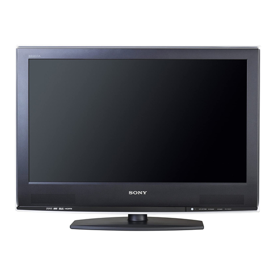 Sony BRAVIA KDL-26S2000 Manual De Instrucciones