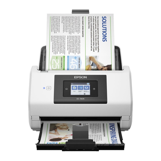 Epson WorkForce DS-780N Manual De Usuario