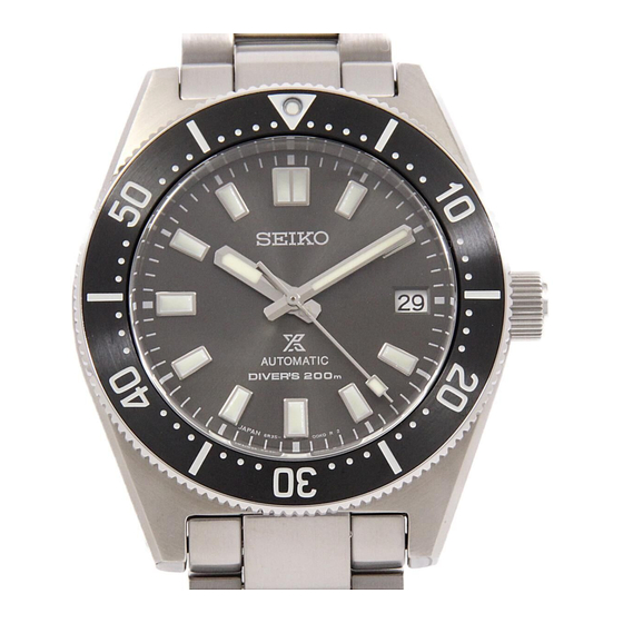 Seiko 6R35 Manual Del Usuario