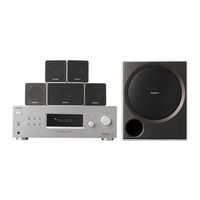 Sony HT-DDW790 Manual De Instrucciones