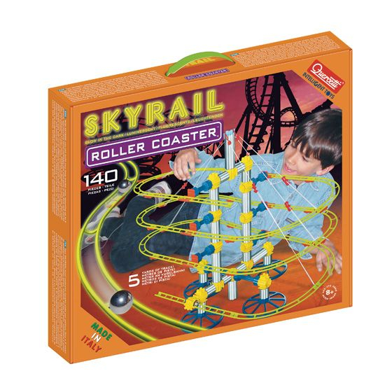 Quercetti SKYRAIL ROLLER COASTER Manual De Instrucciones Y Guia Educativa