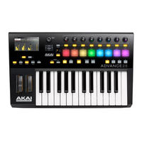 Akai Professional ADVANCE 25 Guia De Inicio Rapido