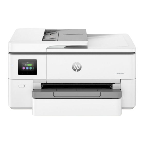 HP OfficeJet Pro 9720e Wide Format All-in-One Serie Guia Del Usuario