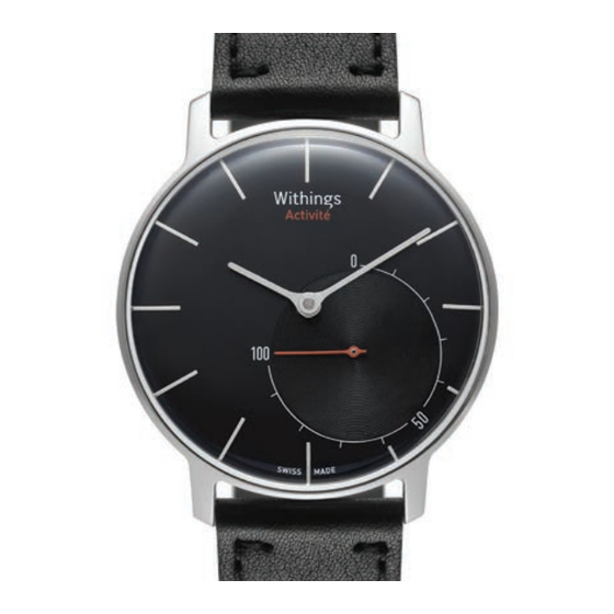 Withings Activite Guia De Inicio Rapido