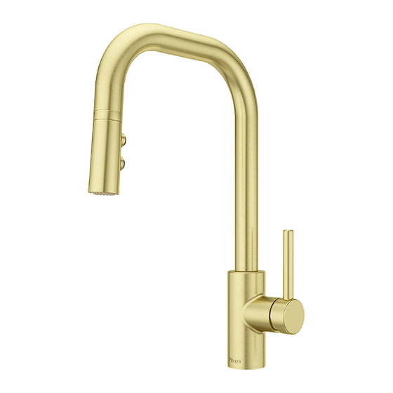 Pfister Zanna F-529-7ZN Guía De Mantenimiento Y Cuidado