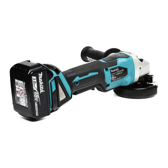 Makita DGA405 Manual De Instrucciones