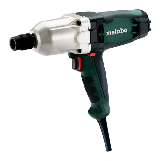 Metabo SSW 650 Manuales