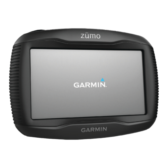 Garmin zumo 395 Manual Del Usuario