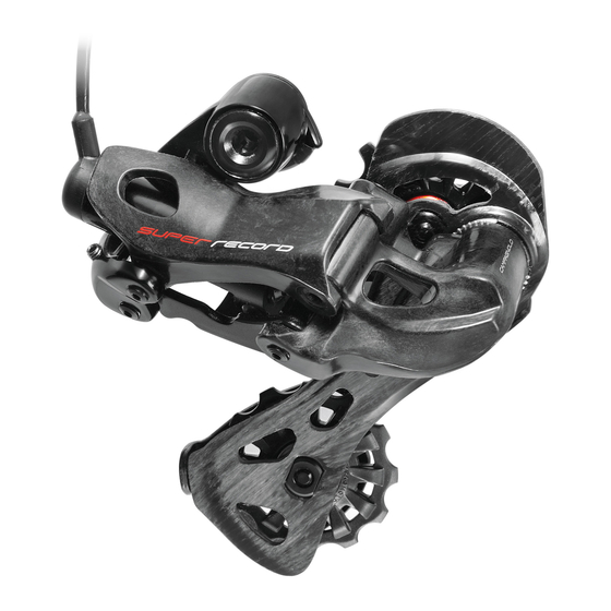CAMPAGNOLO SUPER RECORD EPS Manual Del Usario