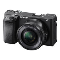 Sony ILCE-6400 Guia De Inicio Rapido