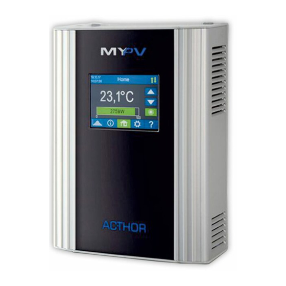 MYPV AC-THOR Manual De Instrucciones