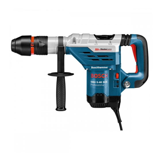 Bosch Professional GBH 5-40 Manual Original