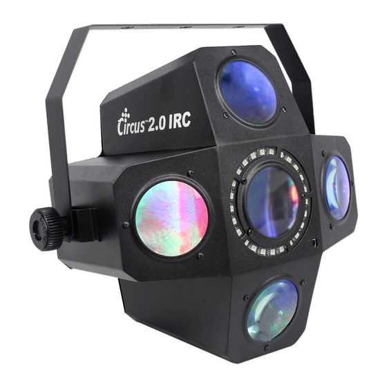 Chauvet DJ Circus 2.0 IRC Manuales