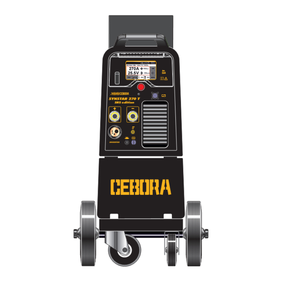 Cebora SYNSTAR 270 T Manual De Reparaciones