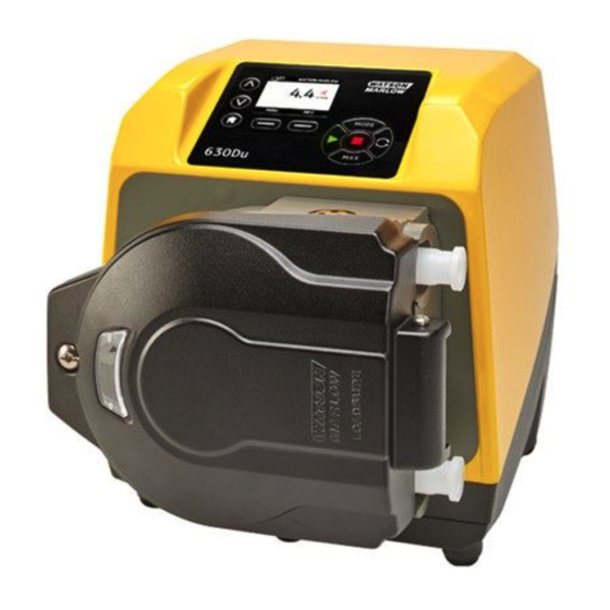 Watson Marlow Pumps 630 Du Manual De Instalación, Funcionamiento Y Mantenimiento
