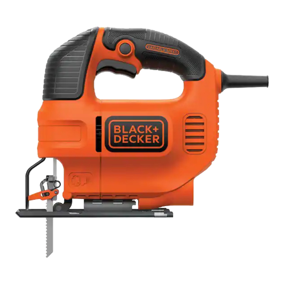 Black+Decker BDEJS300 Manuales