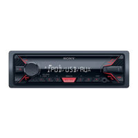 Sony DSX-A200UI Manual De Instrucciones