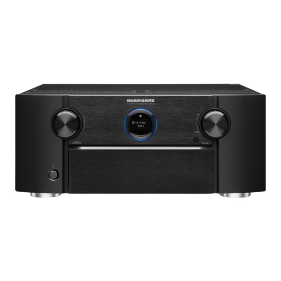 Marantz SR7010 Guía De Configuración Rápida