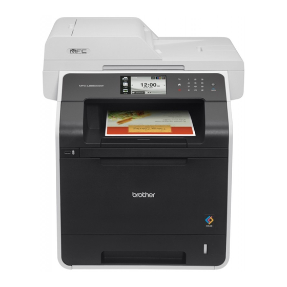 Brother MFC-L8600CDW Guia Basica Del Usuario