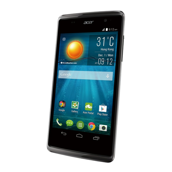 Acer Liquid Z500 Manual De Usuario