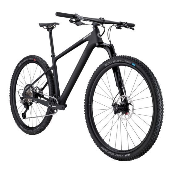 Cannondale Scalpel HT Manual Del Usuario
