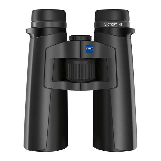 Zeiss VICTORY HT 8x42 Modo De Empleo / Garantía