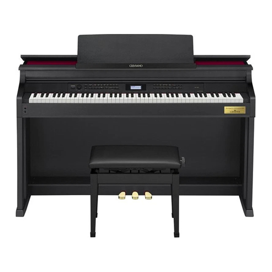 Casio CELVIANO AP-700 Guia Del Usuario