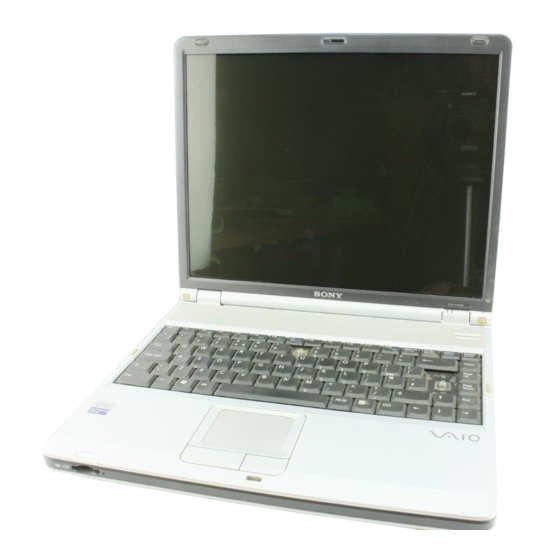 Sony Vaio PCG-K Serie Guia Del Usuario