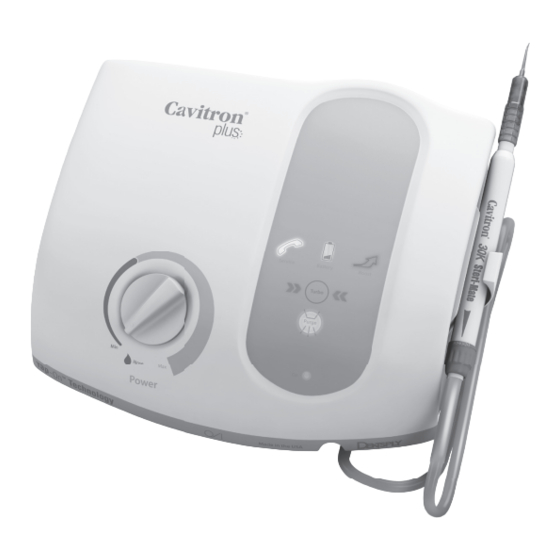 DENTSPLY Cavitron Plus Instrucciones De Uso