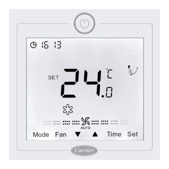 Carrier 40VCW217FQEE Manuales