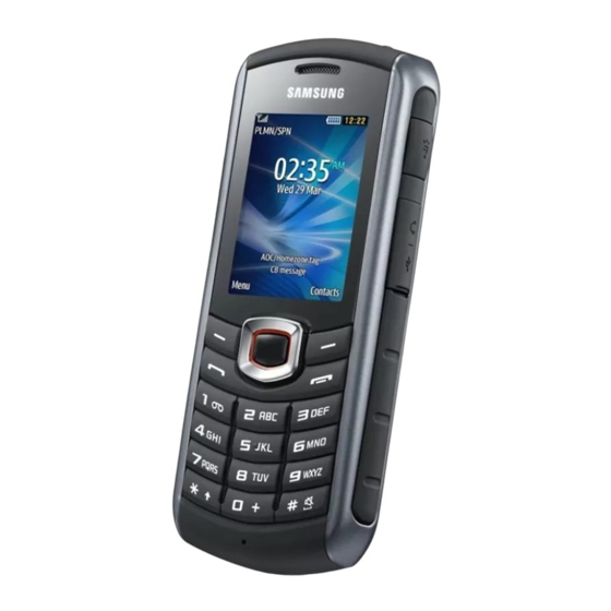 Samsung GT-B2710 Manual De Usuario