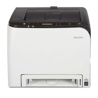 Ricoh SP C262DNW Guia De Instalacion