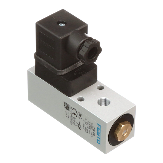 Festo VPEV-1/8 Instrucciones De Utilizacion