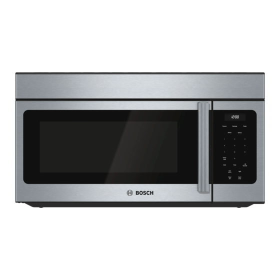 Bosch 300 Serie Manual De Uso Y Cuidado