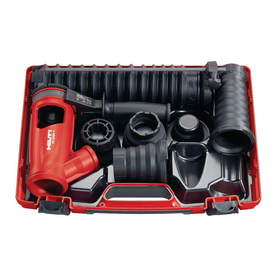 Hilti TE DRS-Y Manual Del Usuario