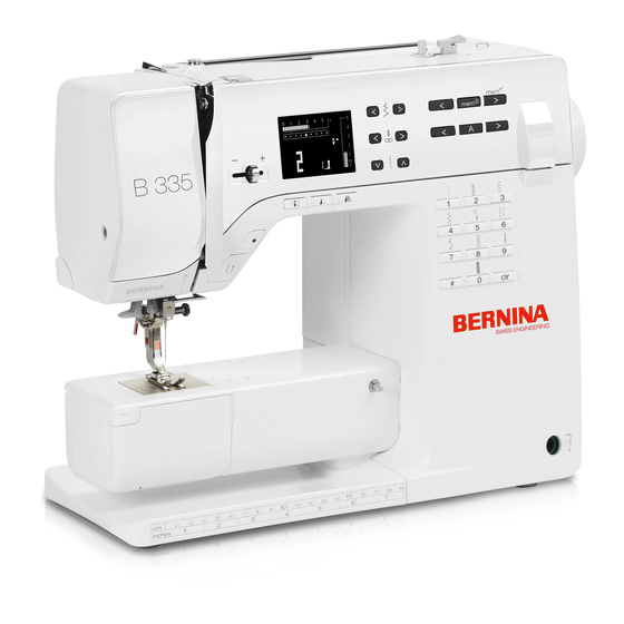 Bernina 325 Manual Del Usuario