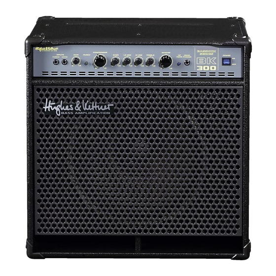 Hughes & Kettner BASSKICK Serie Manual De Instrucciones