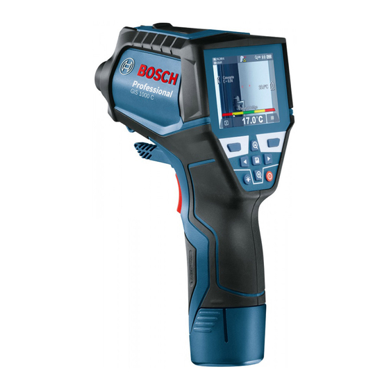 Bosch GIS 1000 C Professional Manual Original