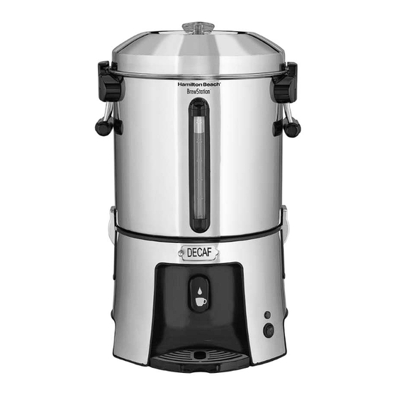 Hamilton Beach BrewStation 40560 Manual De Instrucciones