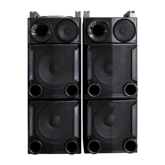 Party Light & Sound PARTY-BOX212 Manual De Instrucciones