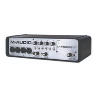 M-Audio M-Track Quad Guia Del Usuario